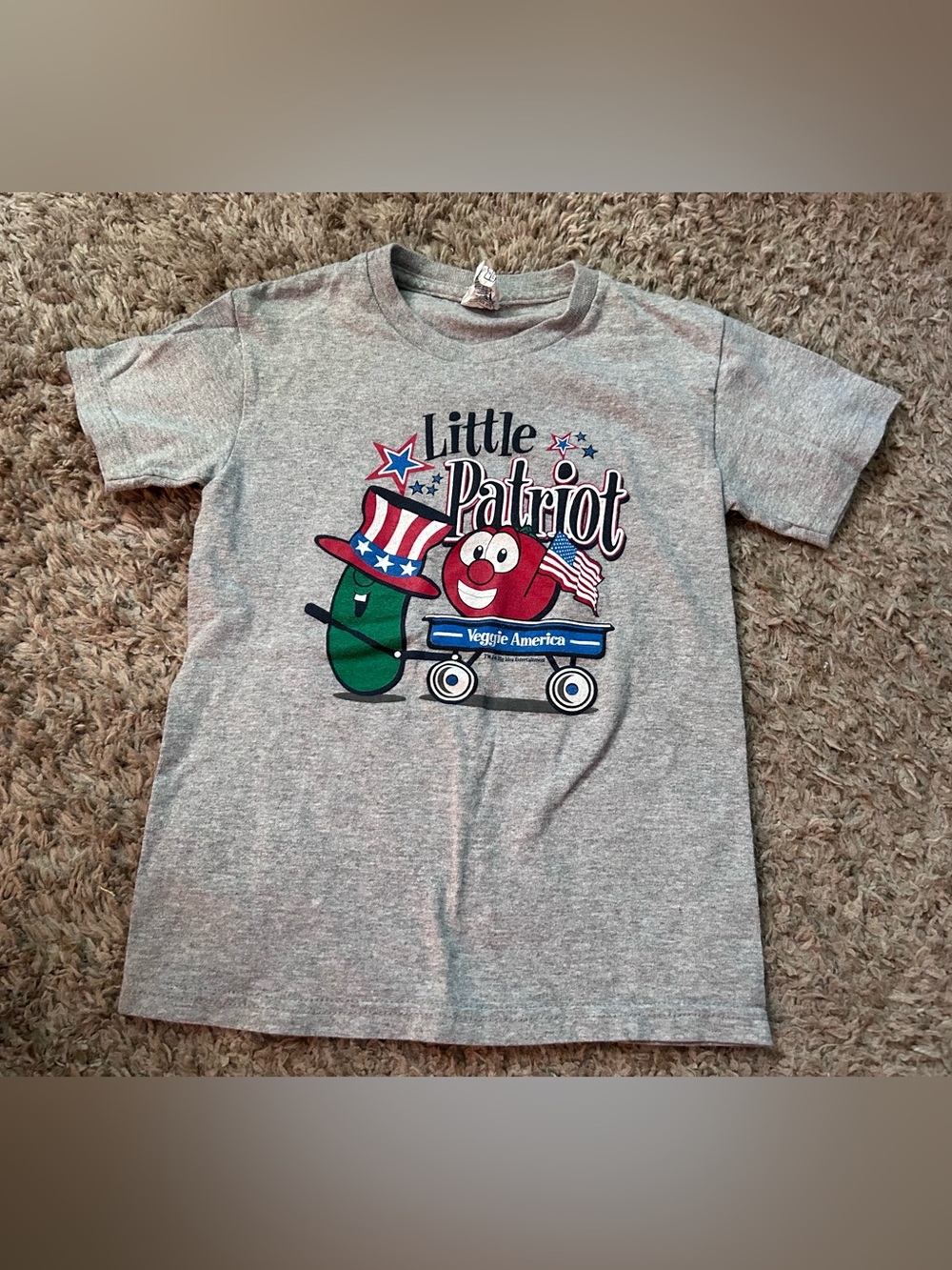 Y2K Veggie Tales T-Shirt Size Youth Small